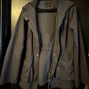 EDEN SOCIETY Contrast Hood Cargo Jacket